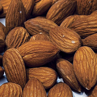 Whole almonds