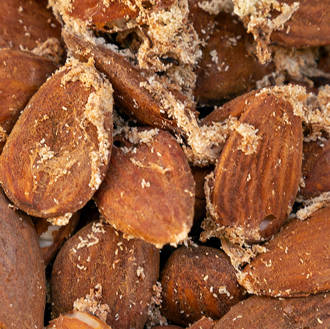 Almonds for animal consumption