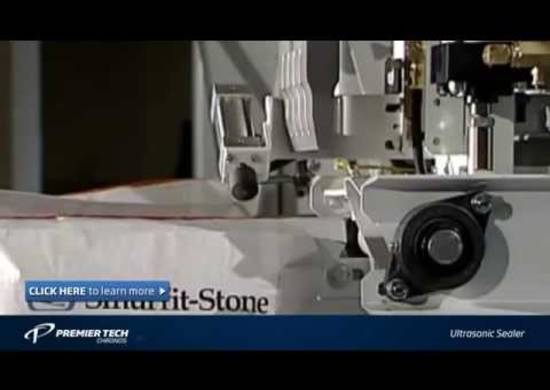 Robotic bag handling - ultrasonic sealer splash image Ultrasonic sealer - bag sealing