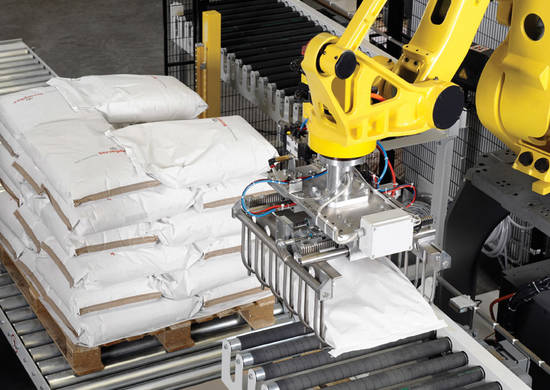 Robot Palletiser for bags Robot Palletiser for bags