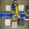 Robotic Depalletizer ARD Robotic depalletizer ARD view from above